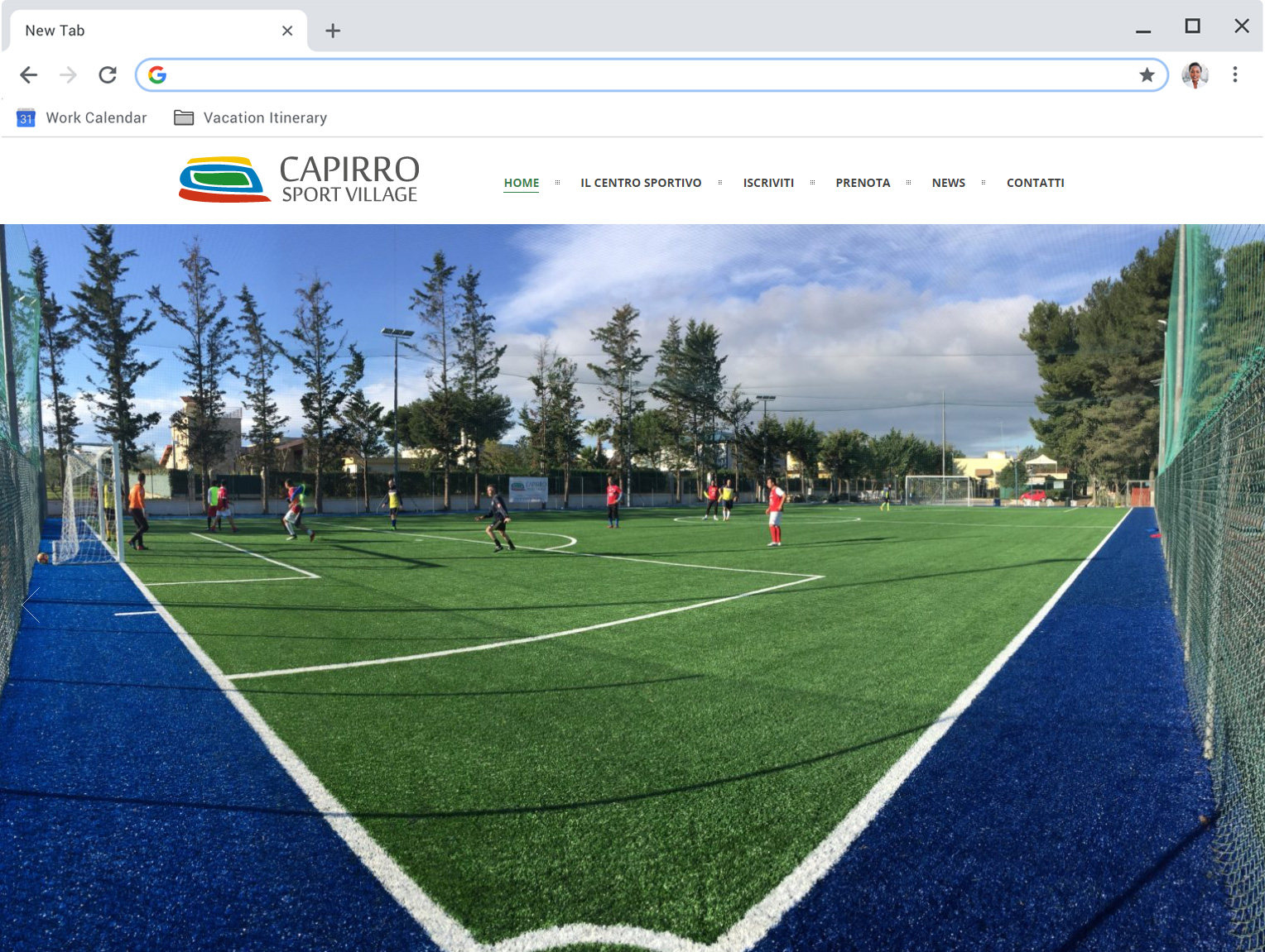 web-capirro-sport-village